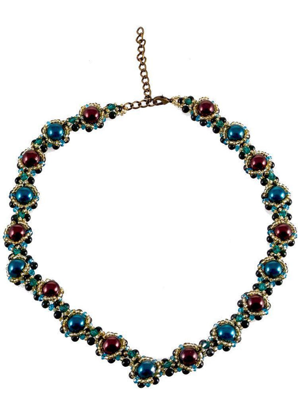 Colier din margele si perle  Liza Panait Liza Panait Online Boutique